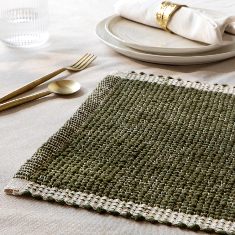 Lattice Placemat - Olive Branch