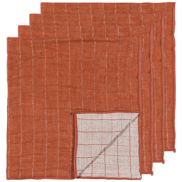 Cinnamon Stick Double Weave Napkins Set of 4