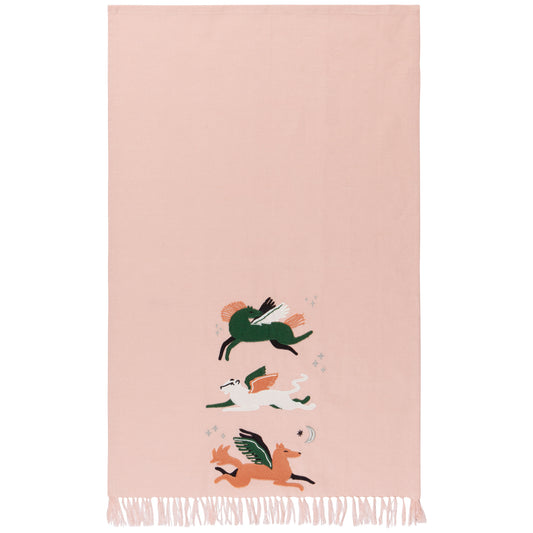 Astral Embroidered Dishtowel