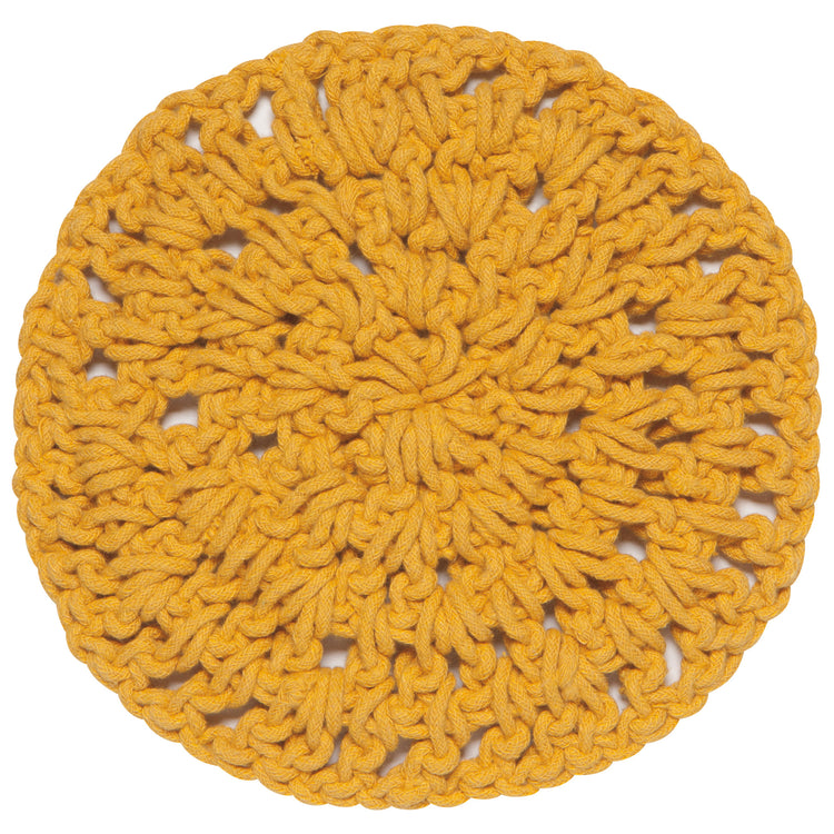 Ochre Knotted Trivet