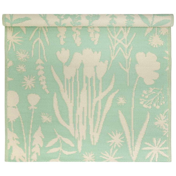 Bees & Blooms Outdoor Rug 4 x 6