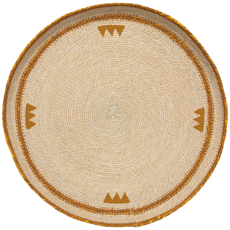 Apex Seagrass Round Tray