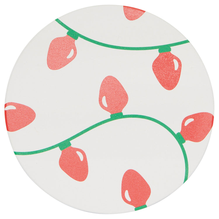 Holiday Glow Soak Up Coasters Set of 4
