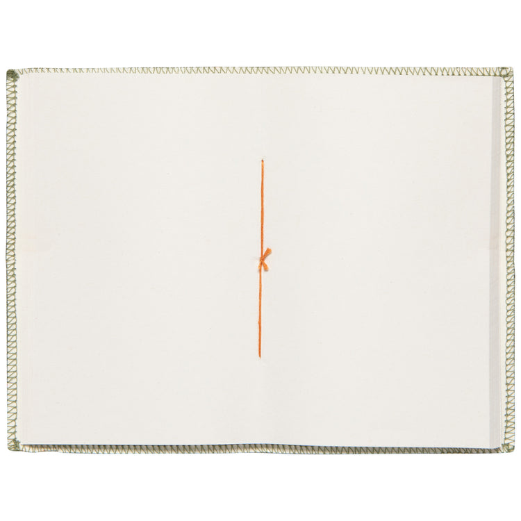 Disco Printed Fabric Cover Notebook