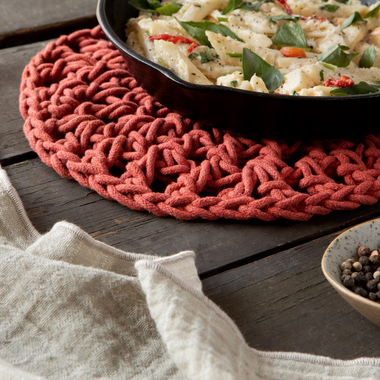 Cinnamon Stick Knotted Trivet