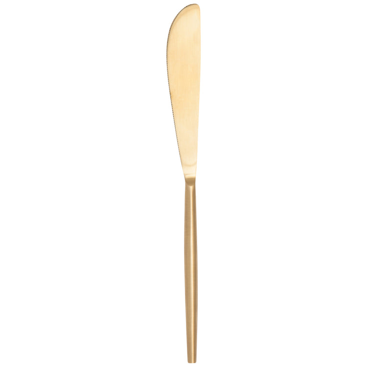 Matte Gold Taper Flatware Set of 5