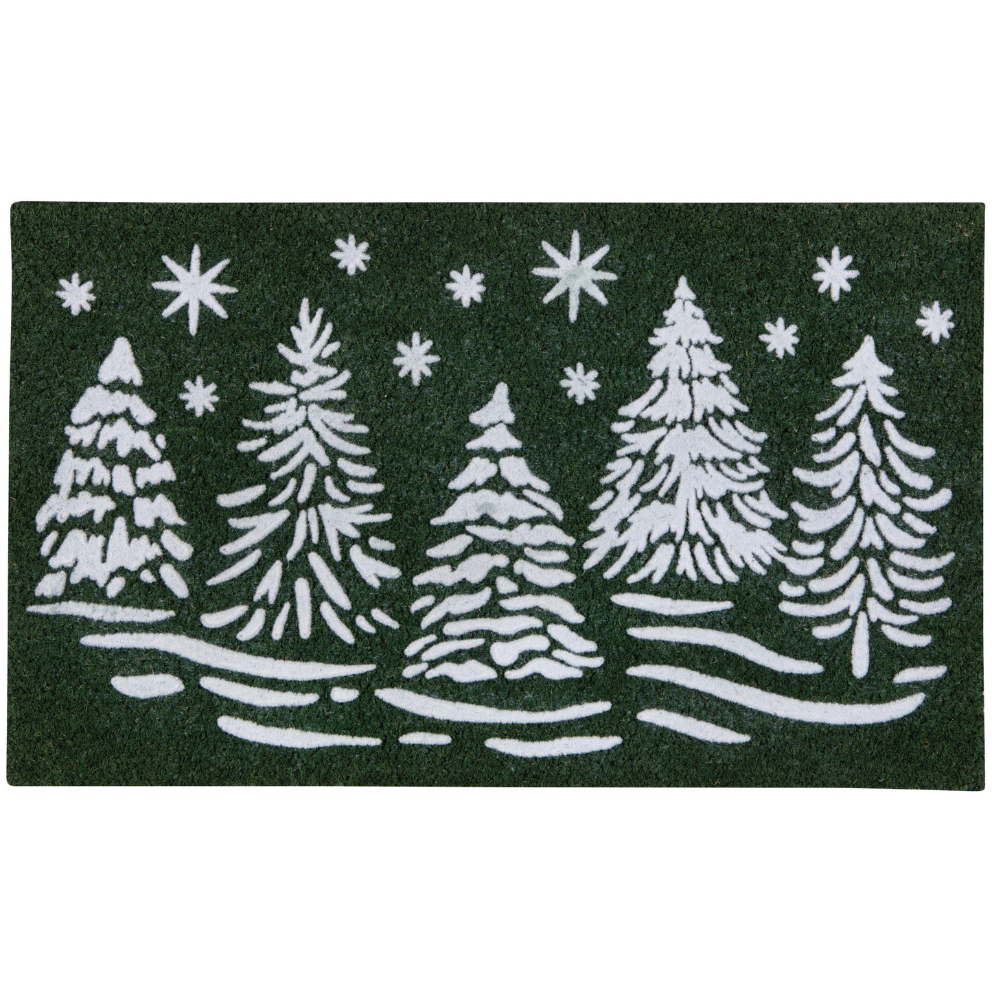 Winter Frost Christmas Doormat