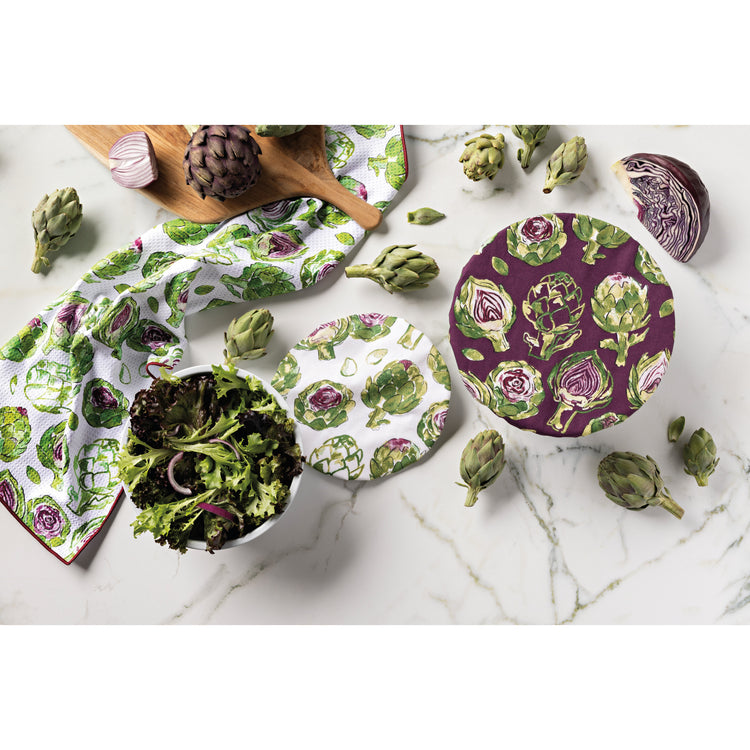 Artichoke Bowl Covers Set of 2