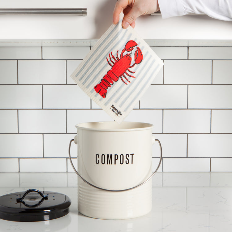 Lobster Swedish Sponge Cloth