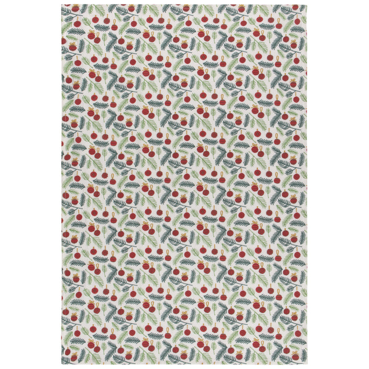 Merry And Bright Bakers Floursack Dishtowels Set of 3