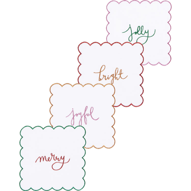 Merry Everything Cocktail Napkins Set of 4
