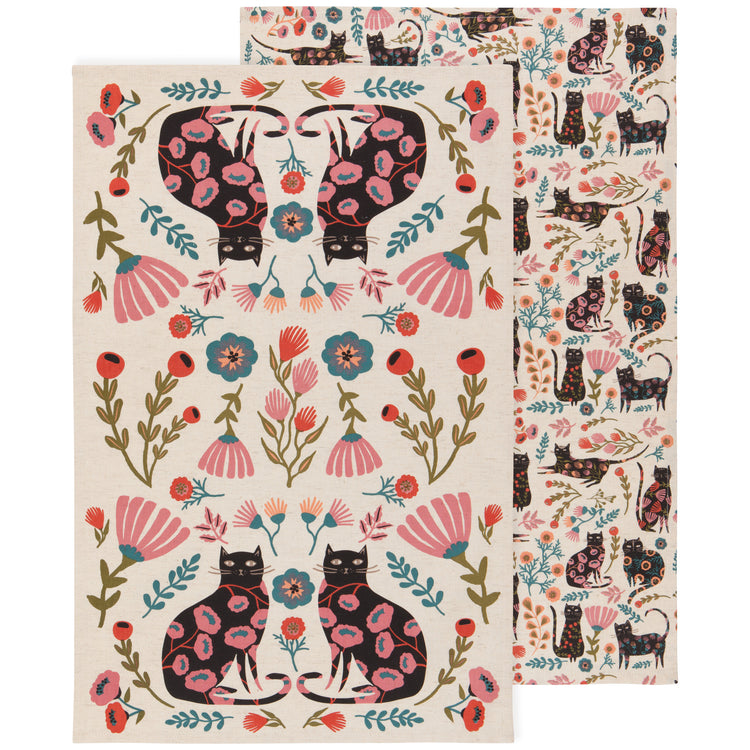 Catbloom Dishtowels Set of 2