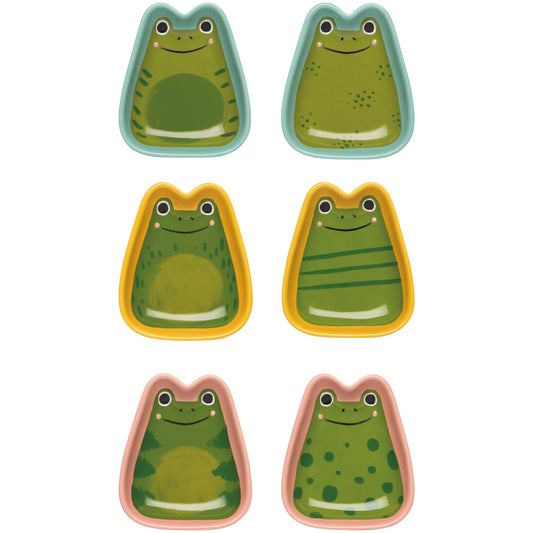 Ribbit Pinch Bowls Set of 6 Assorted