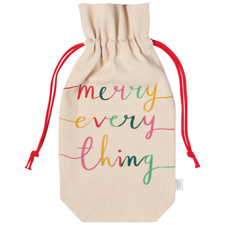 Merry Everything Wine Bags Set of 2
