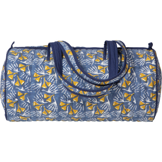 Wildgrove Block Print Weekender Bag