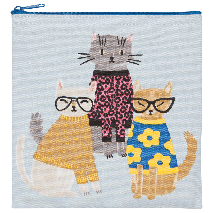 Feline Fine Snack Bags Set of 2