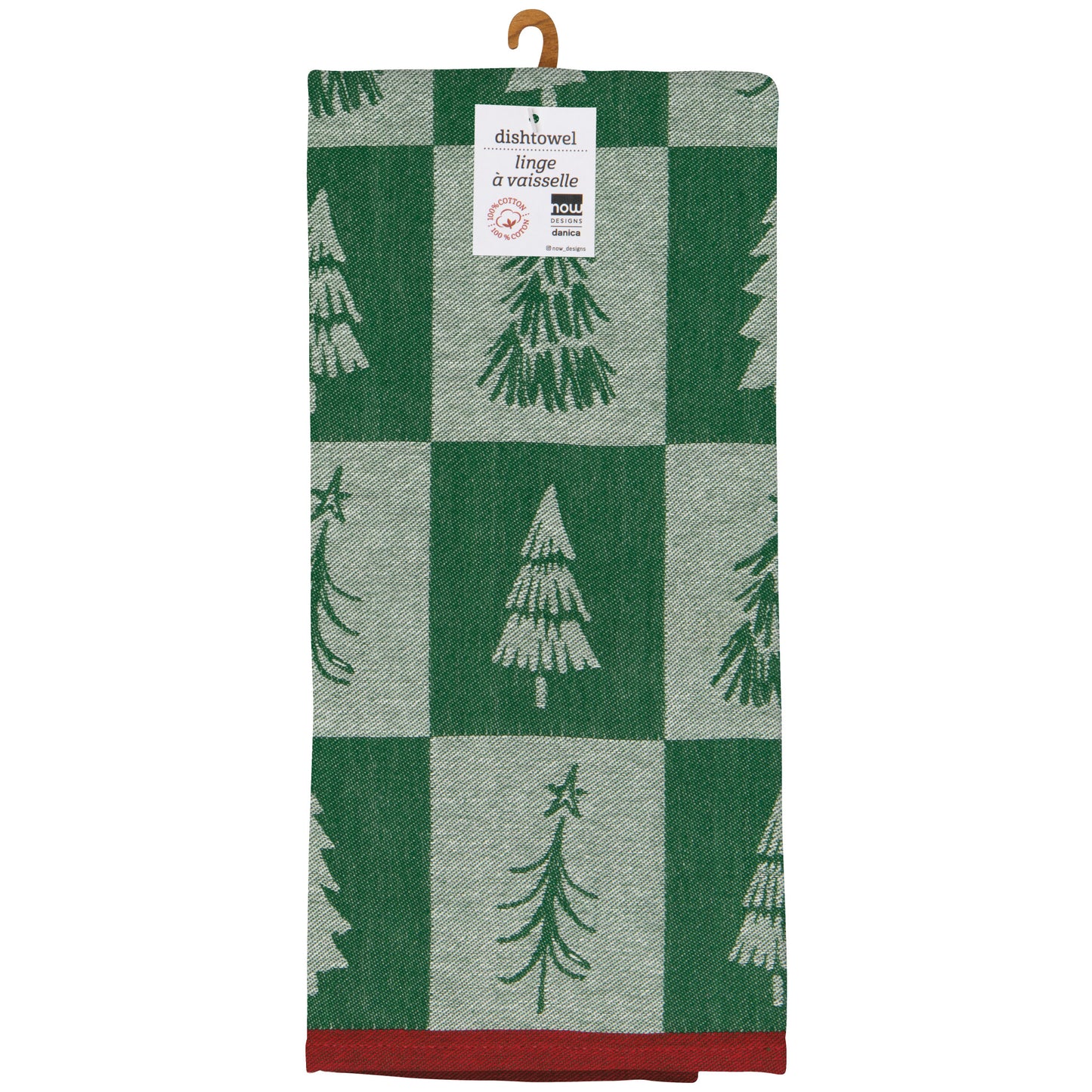 Christmas Tree Jacquard Dishtowel