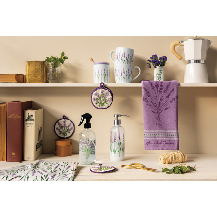 Lavender Glass Spray Bottle