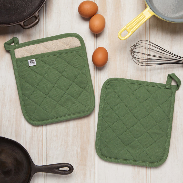 Superior Elm Green Pocket Potholder