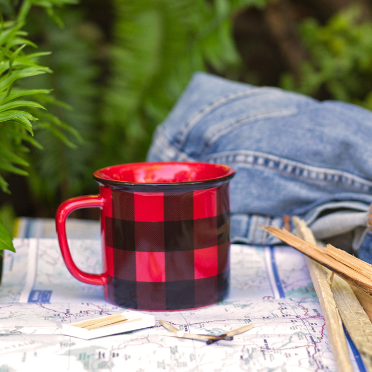 Buffalo Check Heritage Mug