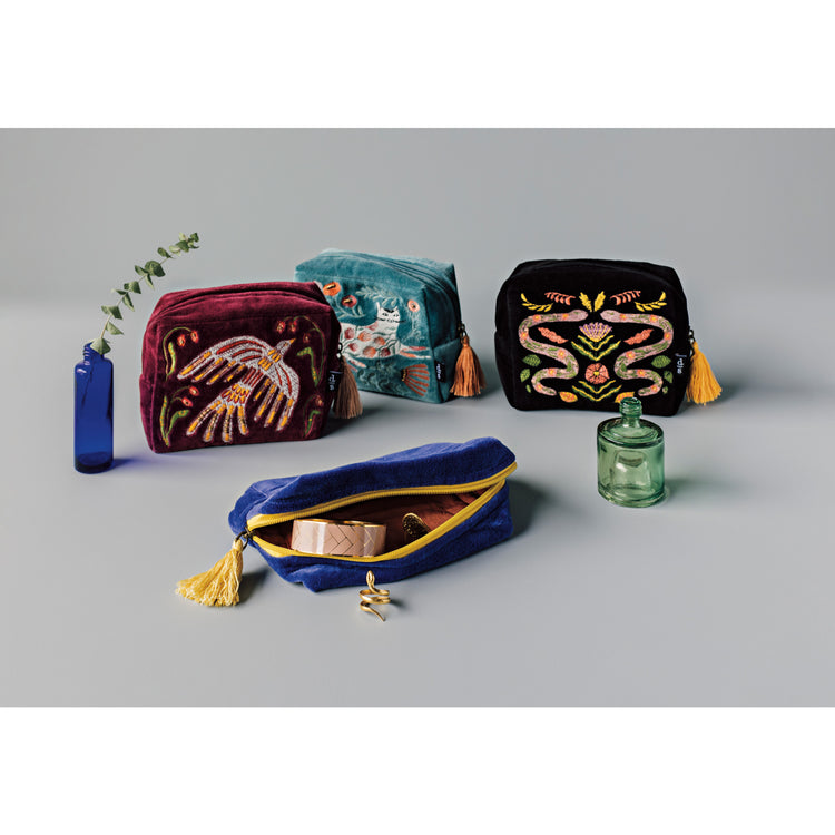 Astral Embroidered Pouch