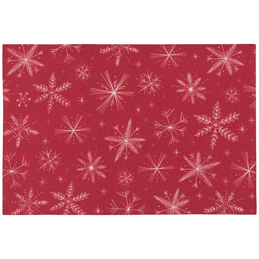 Snowflakes Clean Coast Placemat