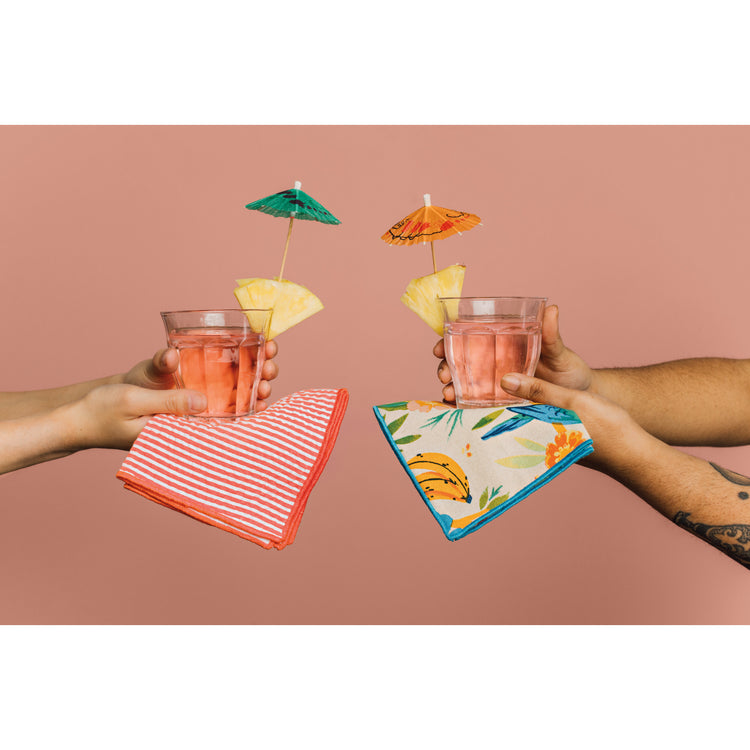 Tropical Trove Cocktail Napkins Set of 4