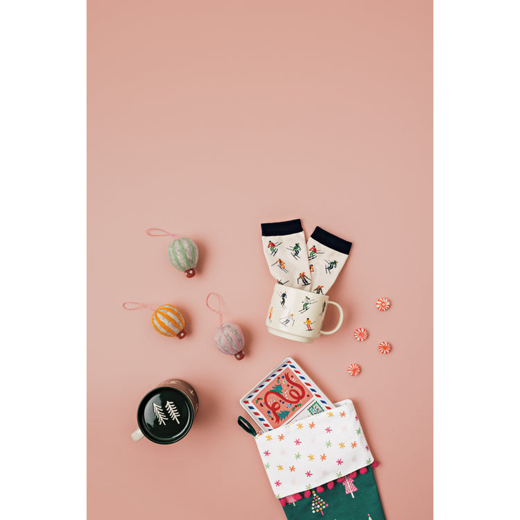 Hot Air Balloon Felt Christmas Tree Ornaments - 3 Assorted Styles