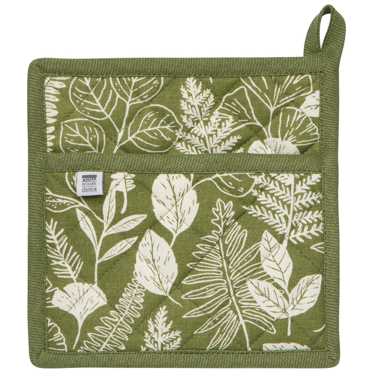 Fern & Frond Pocket Potholder