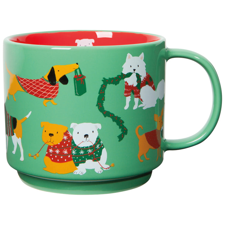 Holiday Hounds Mug and Socks Set