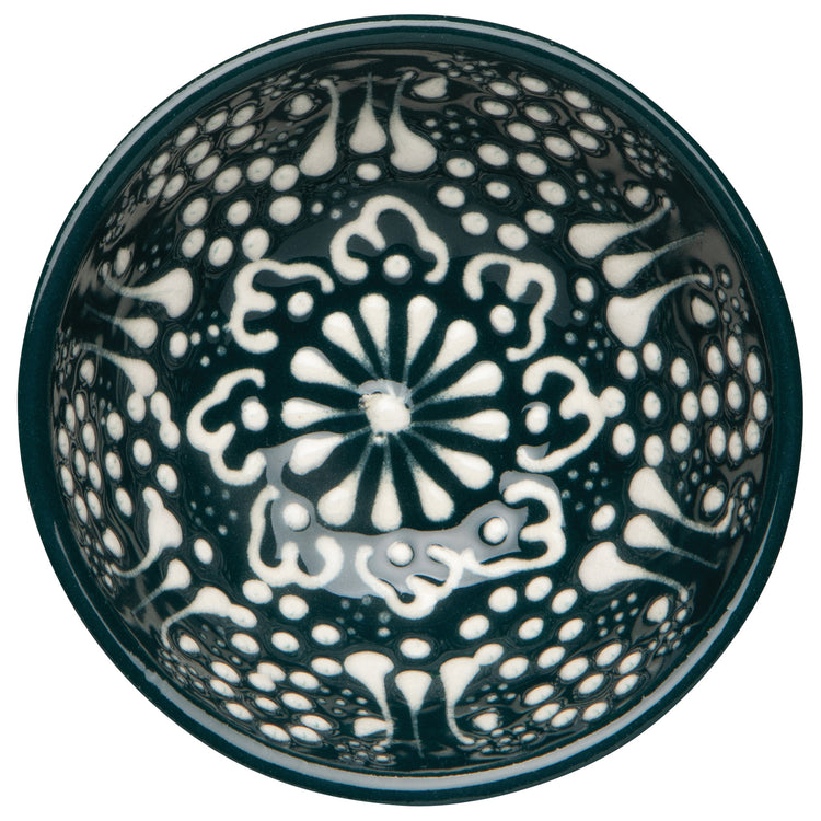 Hand-painted Turkish Bowl 3.5 inch - Evani Forest
