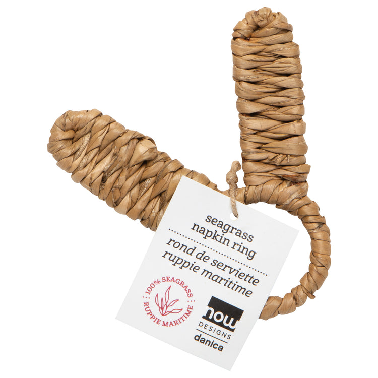 Easter Bunny Seagrass Napkin Ring