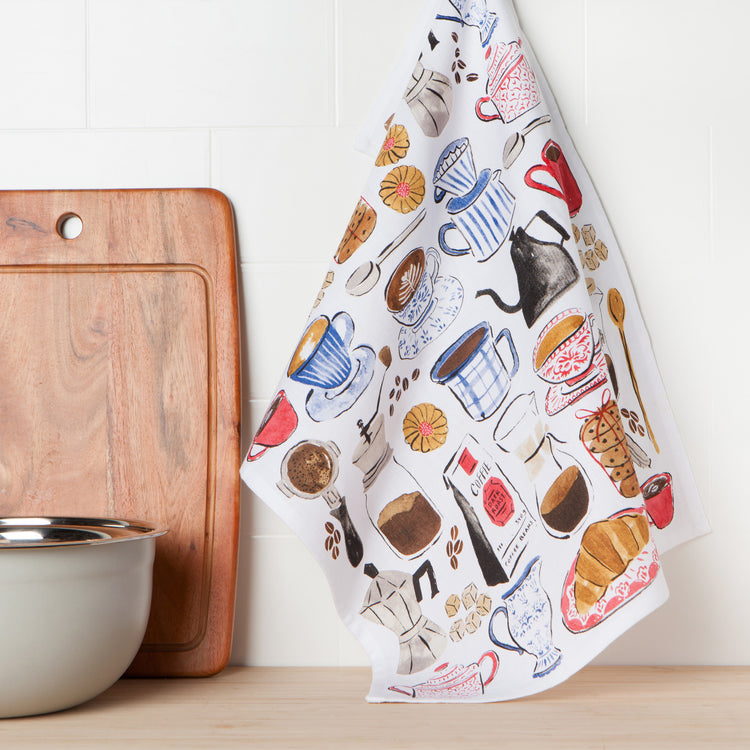 Coffee Break Dishtowel