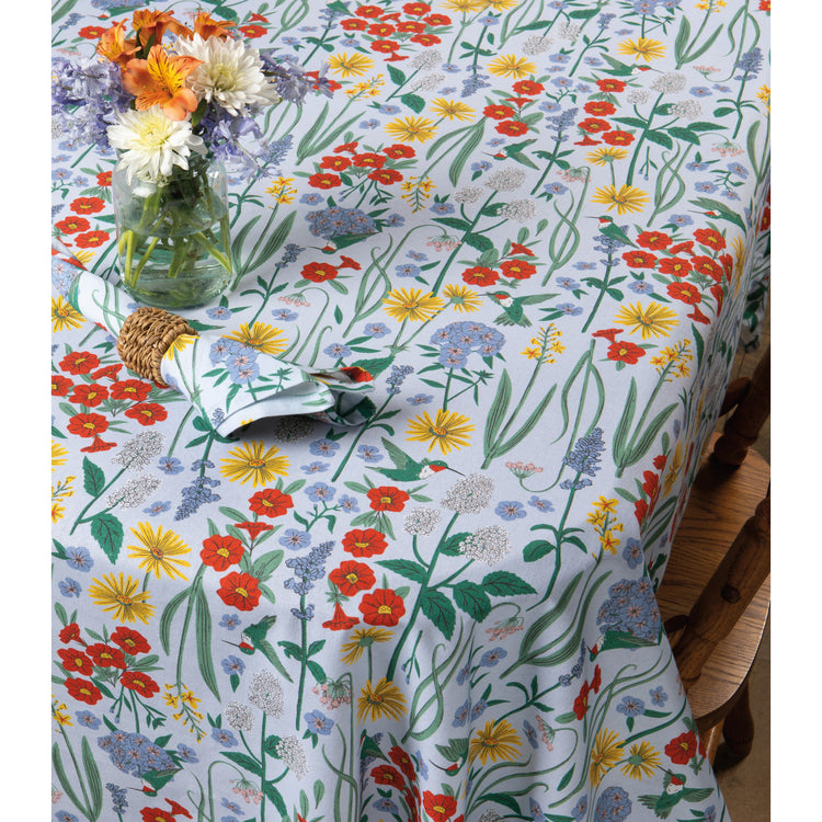 Hummingbird Tablecloth 60 X 90 inch