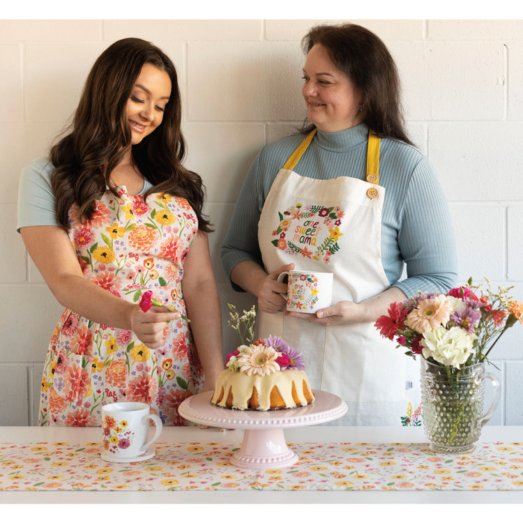 Cottage Floral Classic Apron