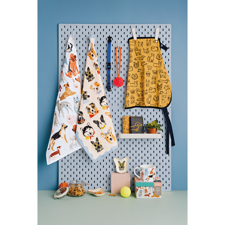Uptown Dogs Dishtowel