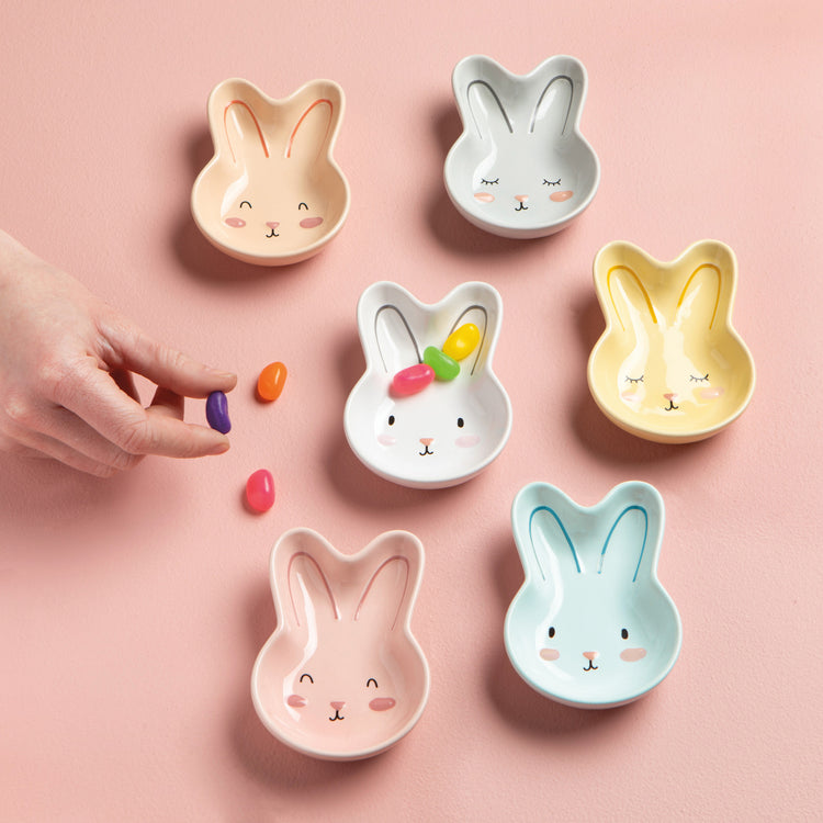 Easter Pinch Bowls Set of 6 Assorted