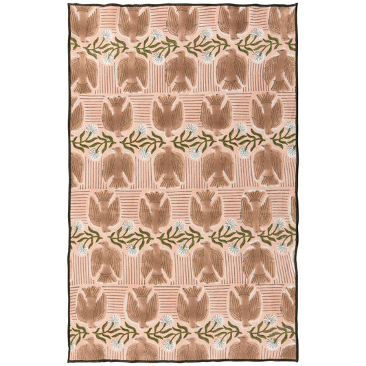 Peregrine Block Print Dishtowel