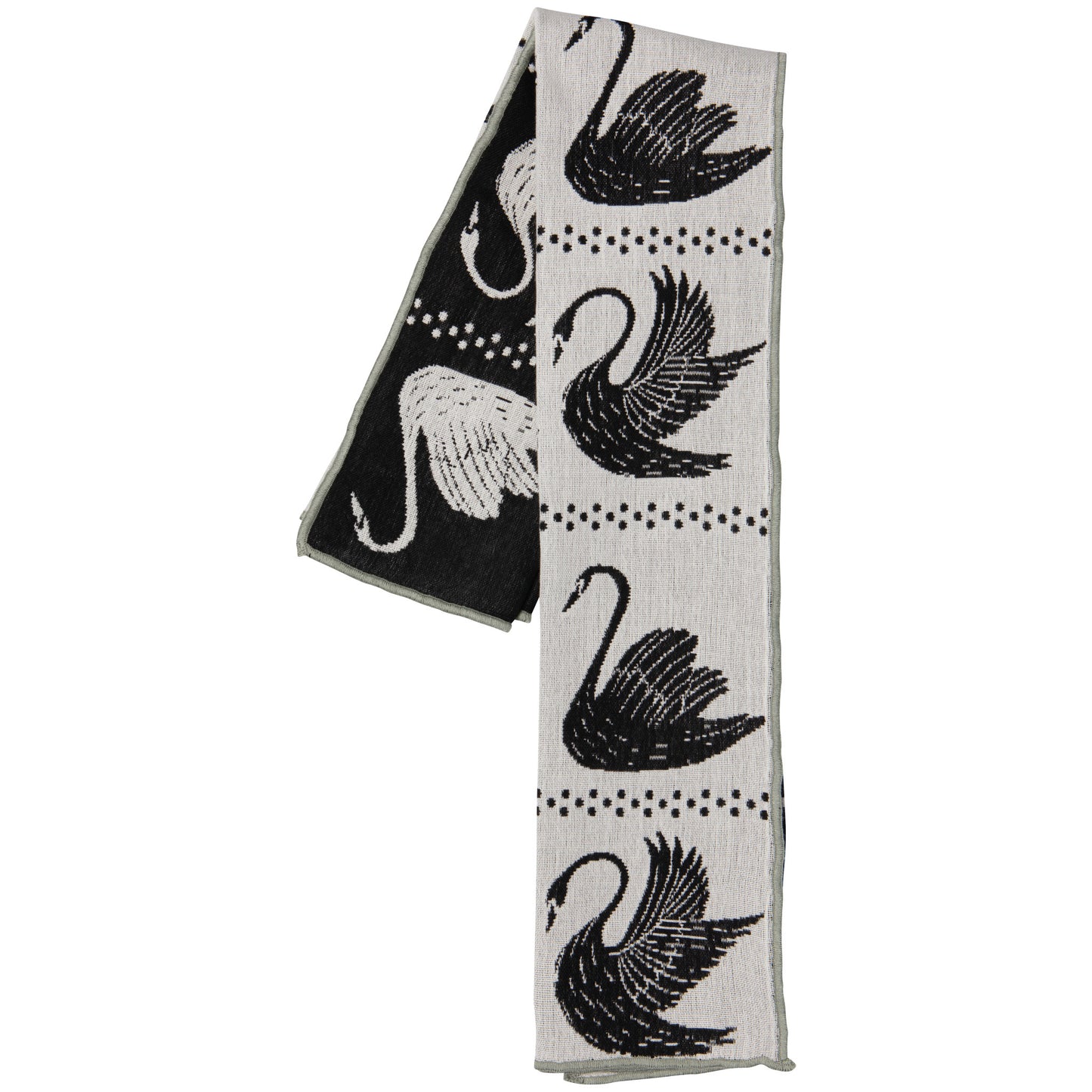 Swan Song Double Cloth Dishtowel