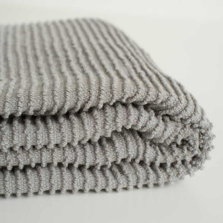 Ripple London Gray Dishtowel