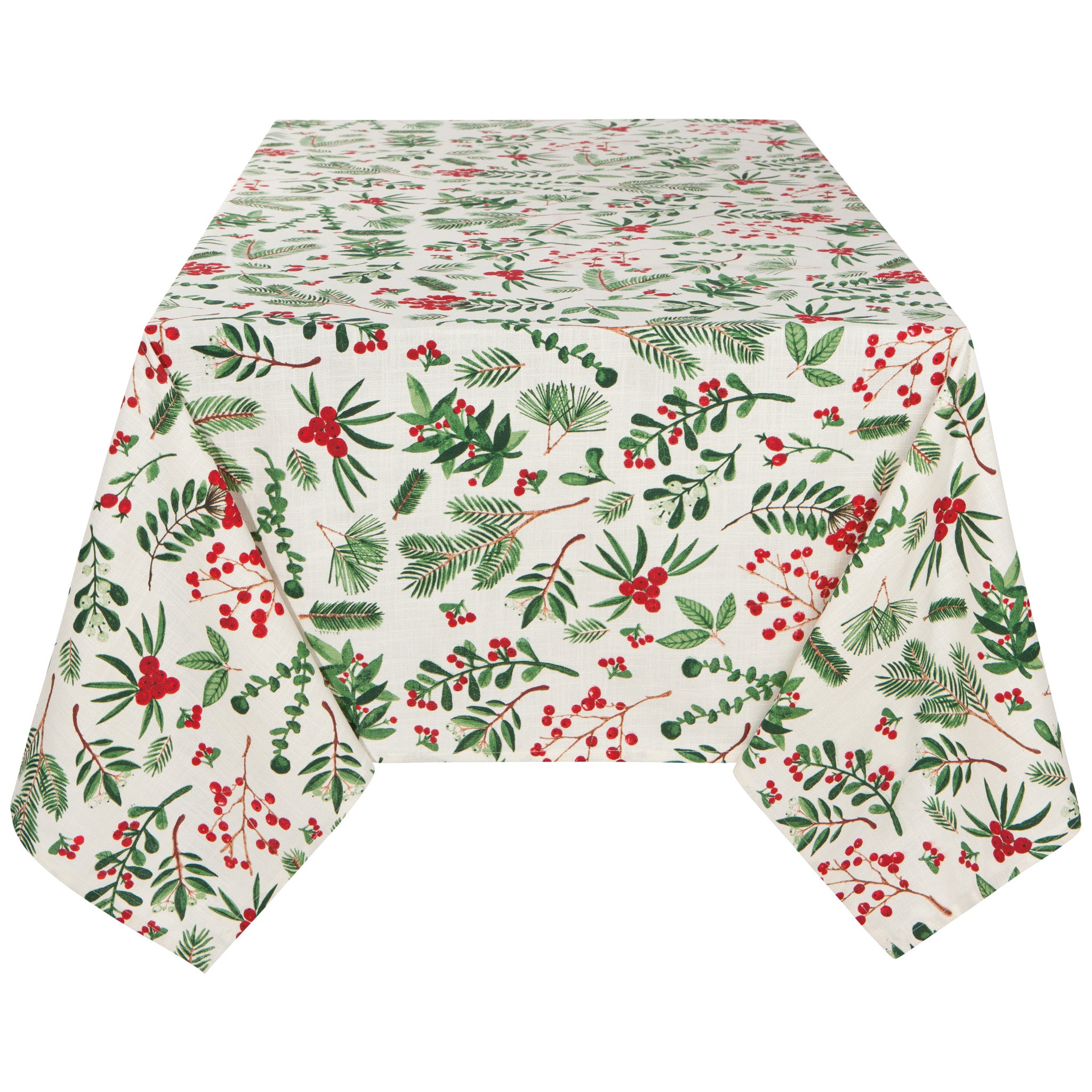 Winterberry Christmas Tablecloth 60 x 90 inch – Danica Brands