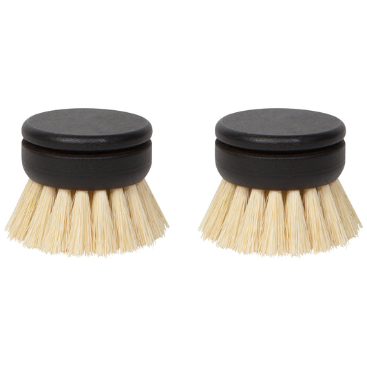 Sisal Replacement Dish Brush Heads Set of 2
