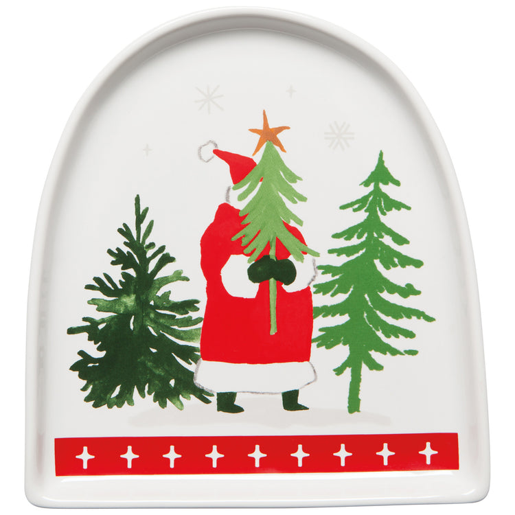 Santa's Reindeer Shaped Dish