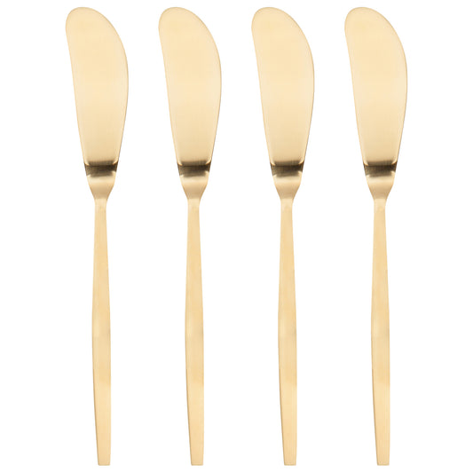 Gold Spreaders Set of 4