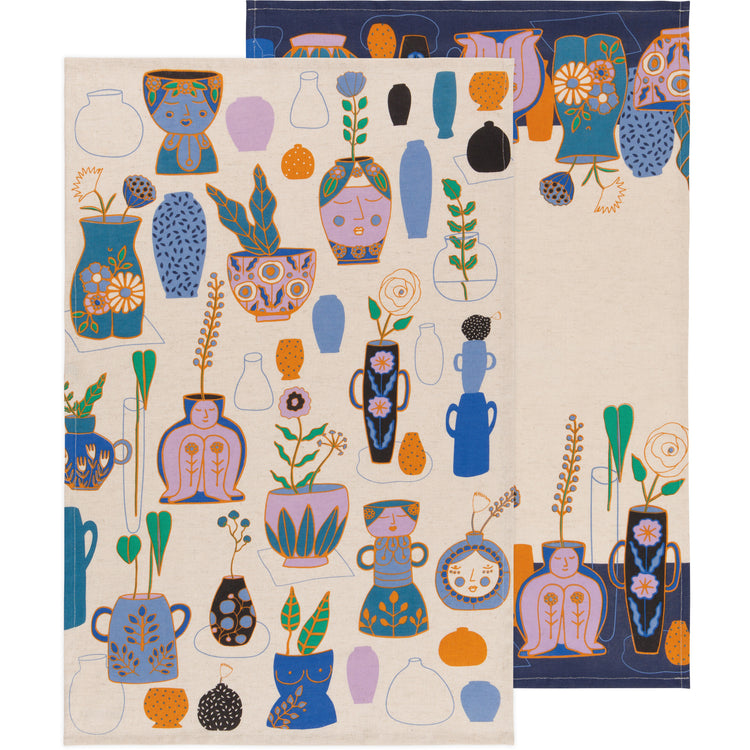 Still Life Dishtowels Set of 2
