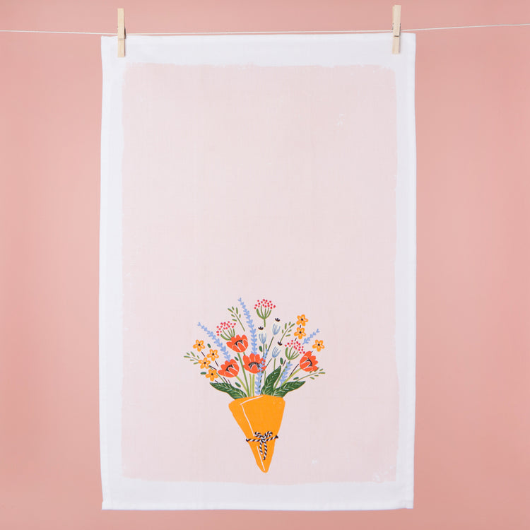 Bouquet Decorative Dishtowel