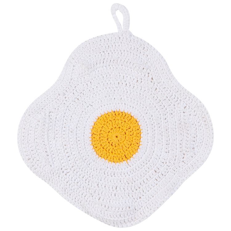 Eggs Crochet Trivet