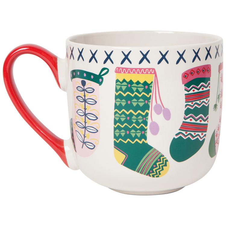 Winter Woolens Mug and Dishtowel Set
