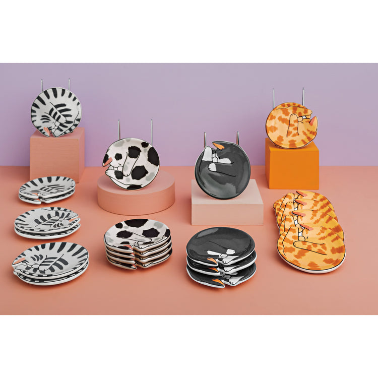 Meow & Furever Trinket Tray Pack Set of 24 Assorted