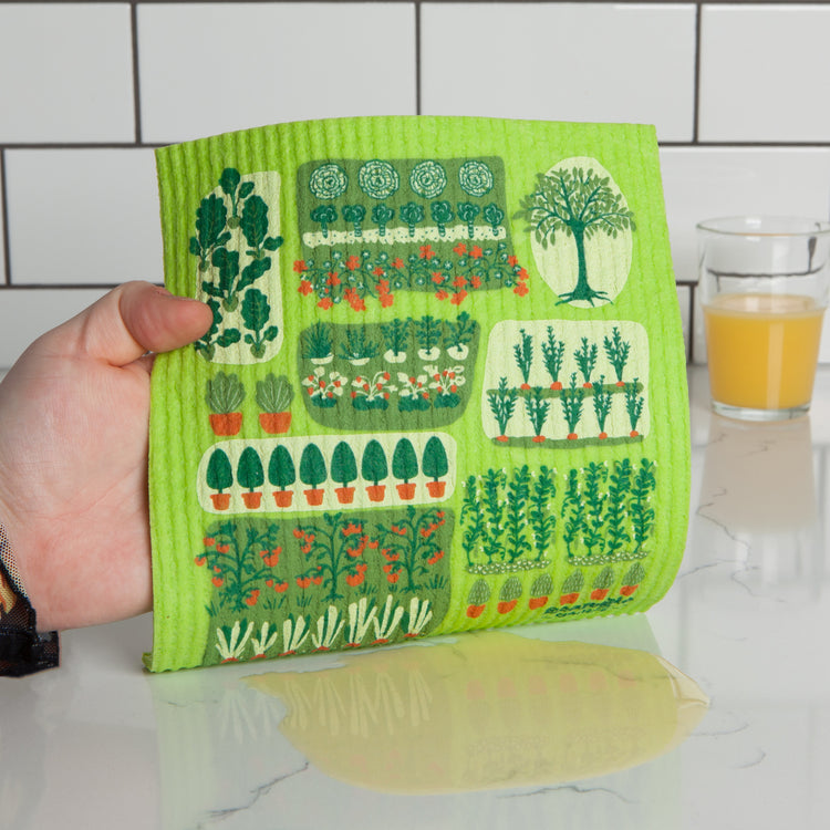 Grow a Garden Swedish Dishcloth
